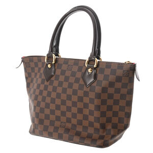 Louis Vuitton Handbag Saleya Brown Canvas Damier